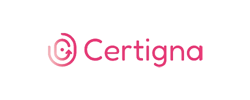 Logo de Certigna, groupe Tessi, partenaire industriel de Ziplo